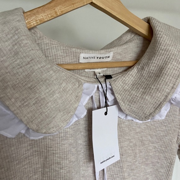 Native Youth Cottagecore Blouse Top - Picture 2 of 5